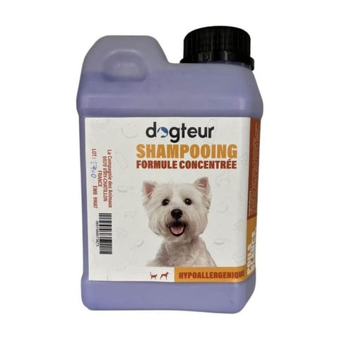 Dogteur SHAMPOING PRO PELAGE BLANC INTENSE pour chien 5 L