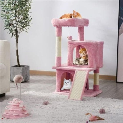 Animalux Arbre a chat 100 cm/50 En 3 Couleur