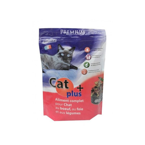 CAT+ CROUQUETTE POUR CHAT RICHE EN BOEUF 450G