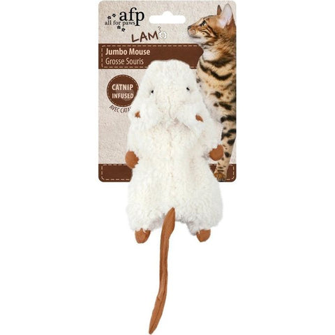 Grosse souris avec Catnip blanc