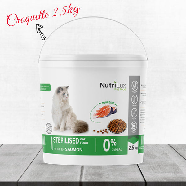 Nutrilux PACK ALL IN ONE POUR CHAT STERILIED