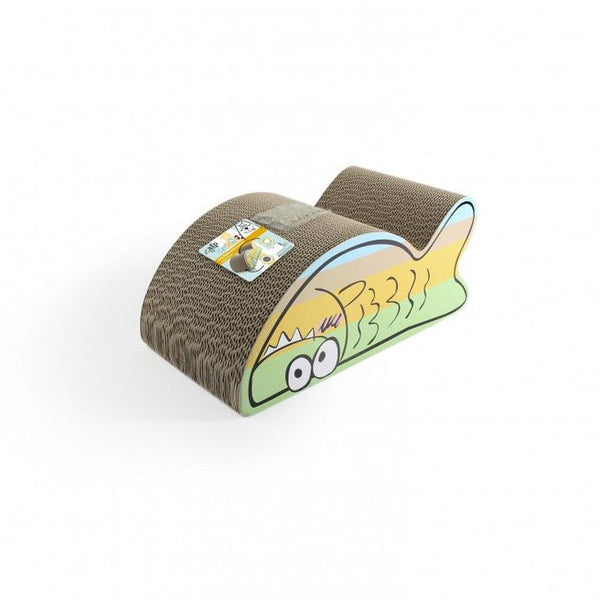 Grattoir avec catnip forme de poisson