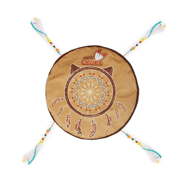 Tapis de jeu pour chat plumes 56 cm