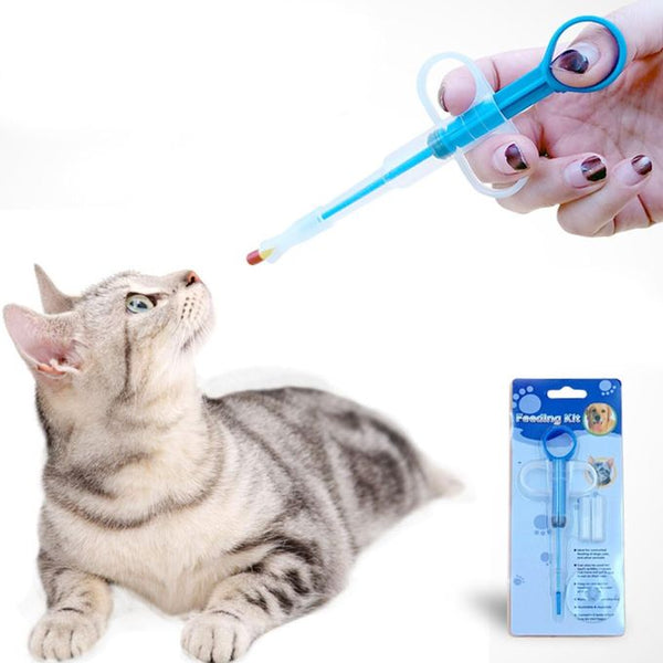 Seringue distributeur de médicaments pour animaux de compagnie
