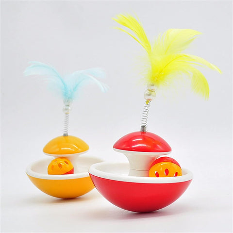 Gobelet Roulant De Grattage Balle jouet pour Chat en 2 couleur