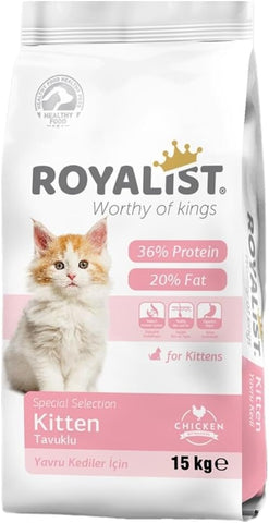 Royalist Croquette pour chat kitten 15KG