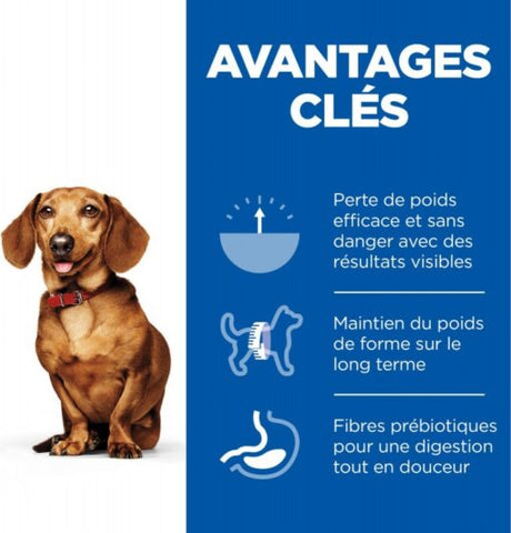 Hill’s Science Plan Perfect Weight Adulte Small&Mini pour Chiens de petite taille (1,5kg)