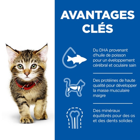 Hill’s Science Plan Aliment pour Chaton au Poulet (3KG)