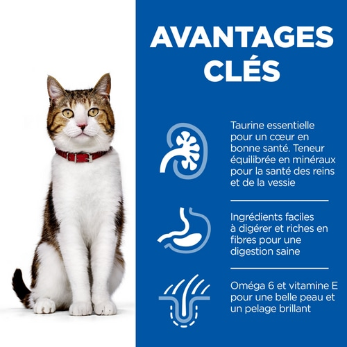 Hill’s Science Plan MATURE ADULT 7+ Aliment pour Chat adulte au poulet (1.5kg)