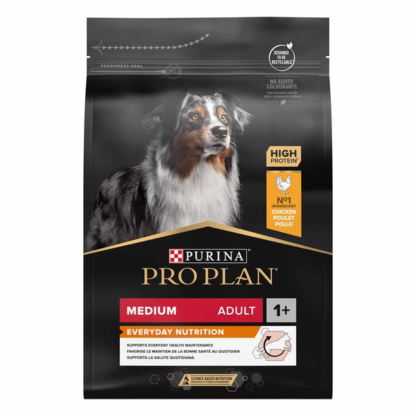 Purina Proplan Chien Medium Adult Everyday Nutrition Poulet