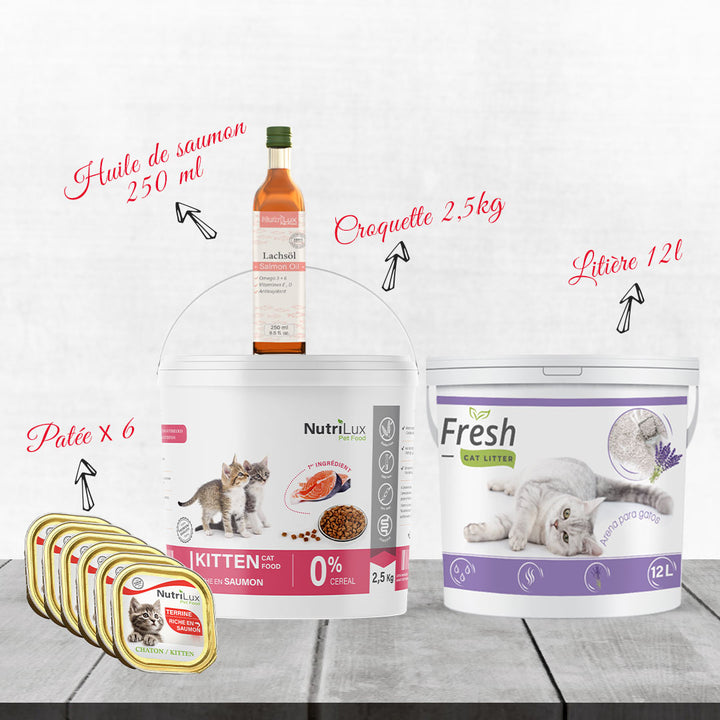 Nutrilux PACK ALL IN ONE POUR CHAT KITTEN