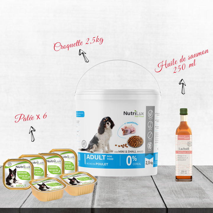 Nutrilux PACK ALL INE ONE POUR CHIEN
