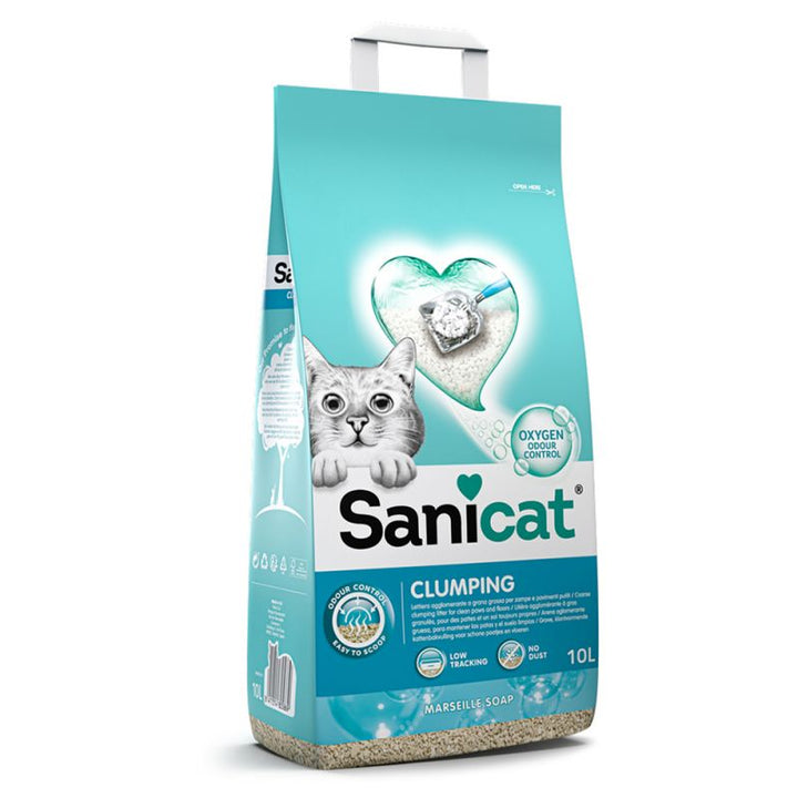 Sanicat White Active 10L Savon de marseille Agglomérante