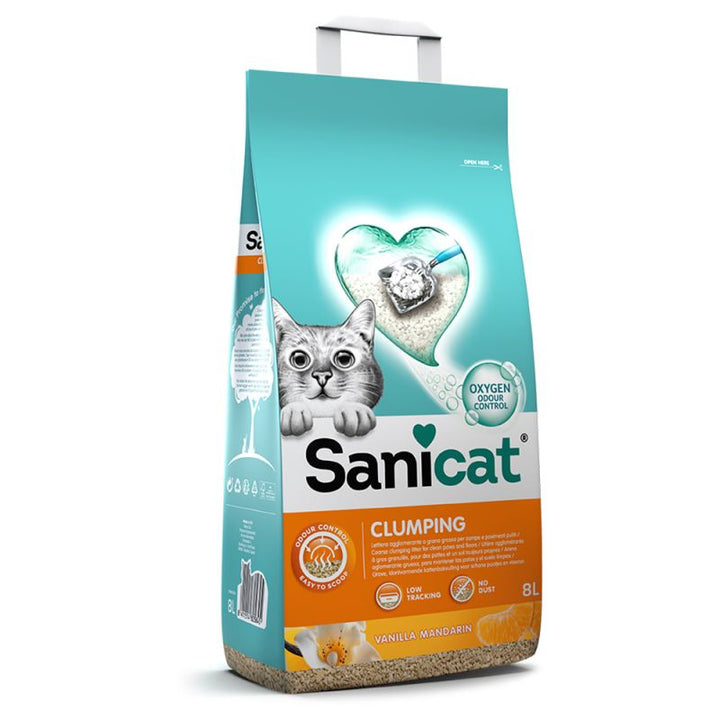 Sanicat White Duo 10L Vanille&Mandarine Agglomérante
