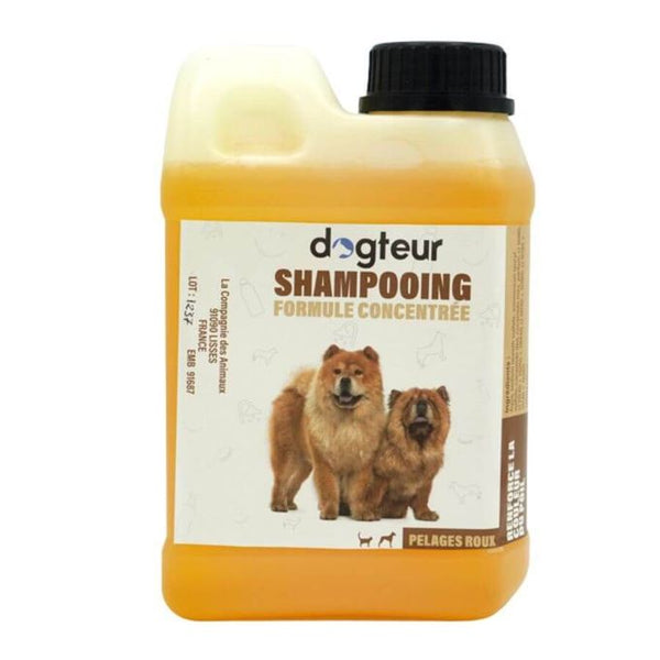 Dogteur Shampoing Pro Pelage Roux Pour Chien 5l