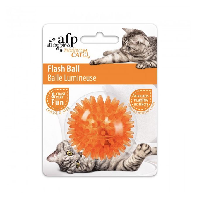 Balle de jeu lumineuse orange