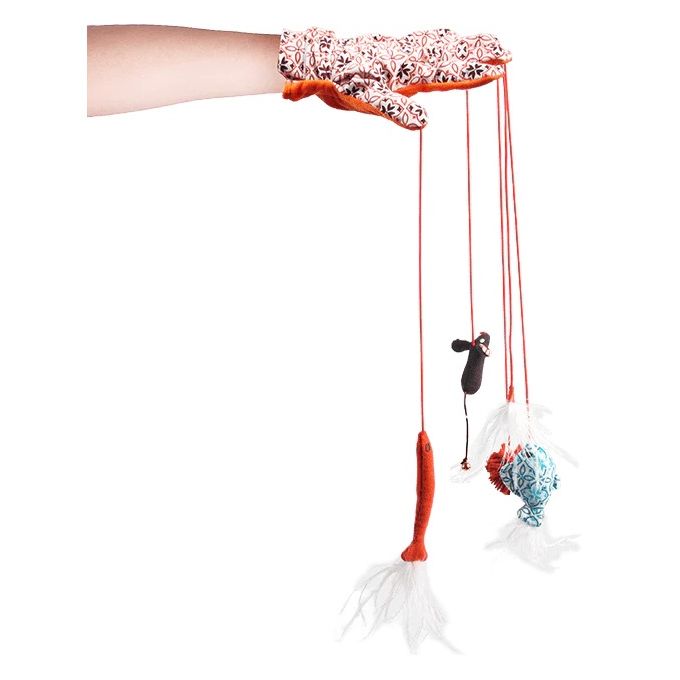 Gant magique – jouets multiples à plumes