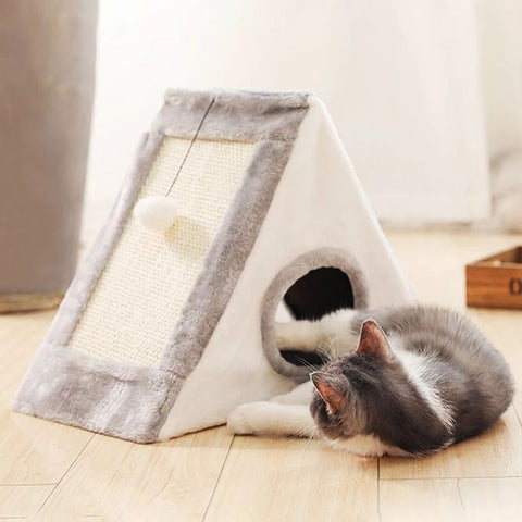 Animalux Griffoir maison pour chat