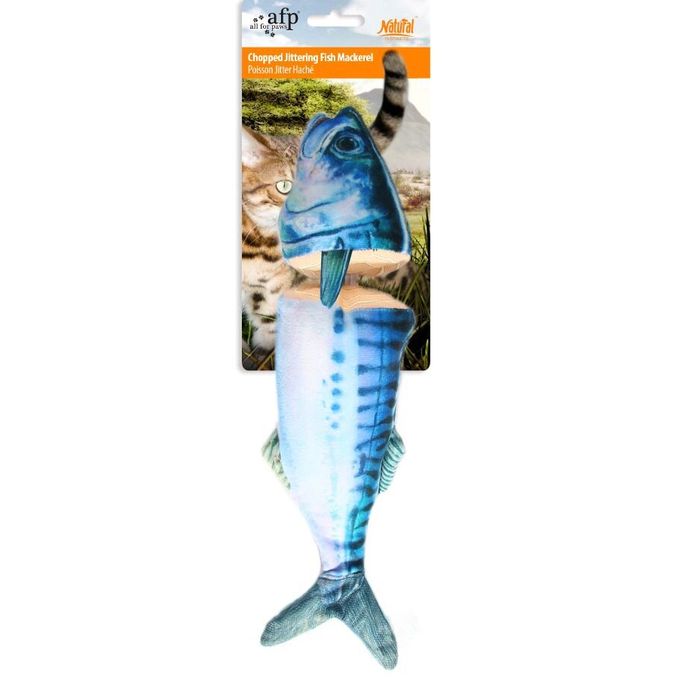 Peluche poisson mackereau haché