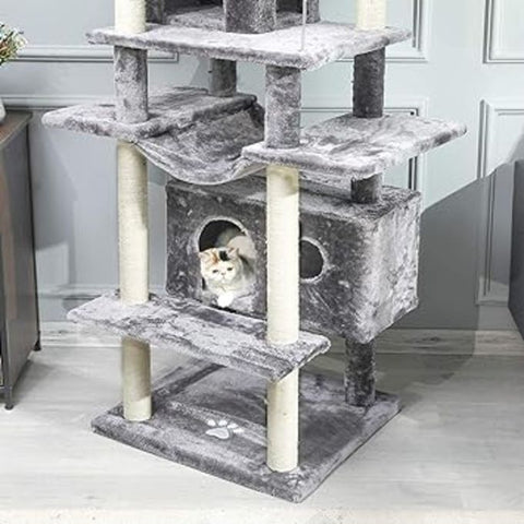 Animalux Grand arbre à chat, taille XXL