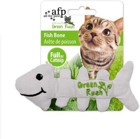 Peluche – Arêtes de poisson Catnip