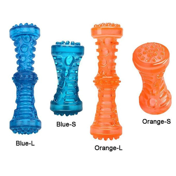 Os brosse à dents chien Jouet de chien robuste Chiot jeu Interactif en 2 couleur