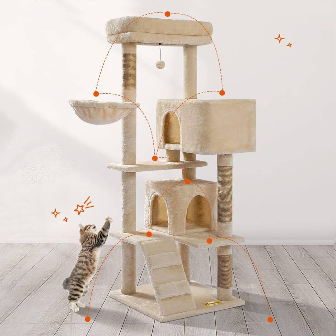 Arbre a chat de luxe - 170 cm - V.I.P