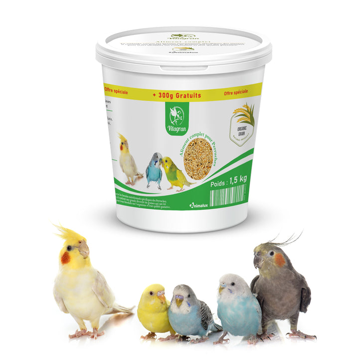 Petlux Animalux Aliment complet pour chardonneret 1,5kg