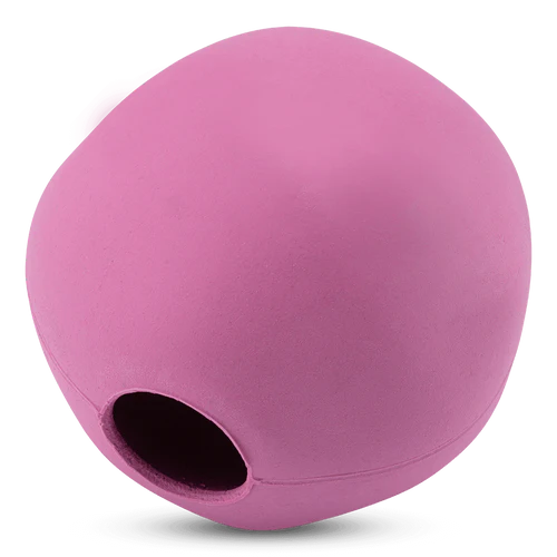 Boule à friandises Beco – Grande (75 mm) Rose