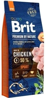 Brit croquettes chiens adultes de toutes races ayant des besoins énergétiques 15kg
