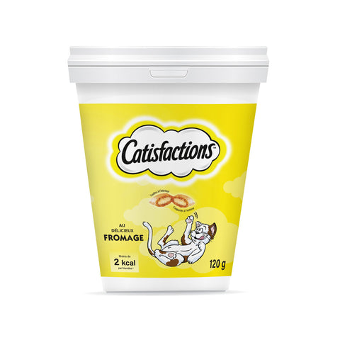 CATISFACTION  Friandise POUR CHAT au fromage 120gr