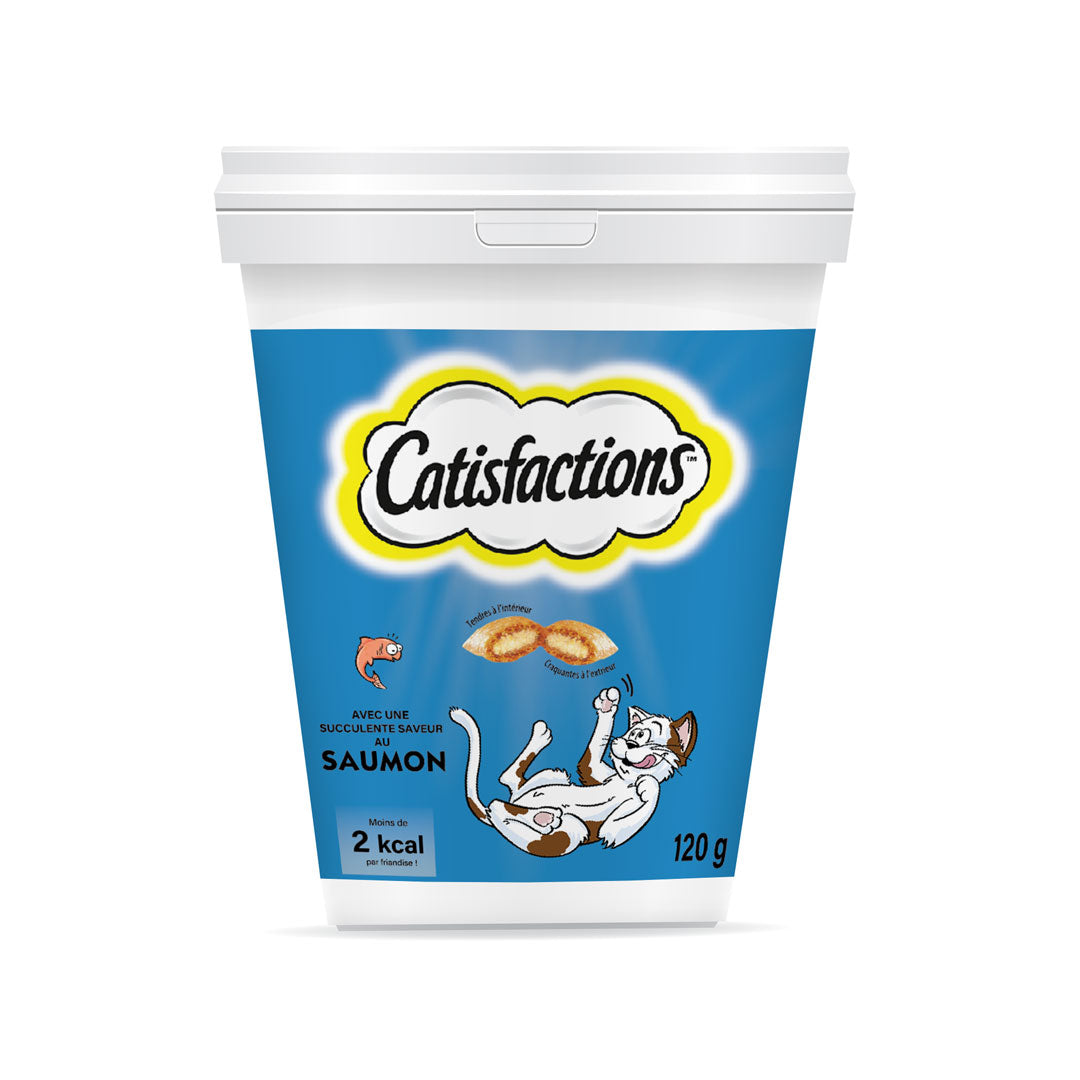 CATISFACTION  Friandise POUR CHAT au saumon 120gr