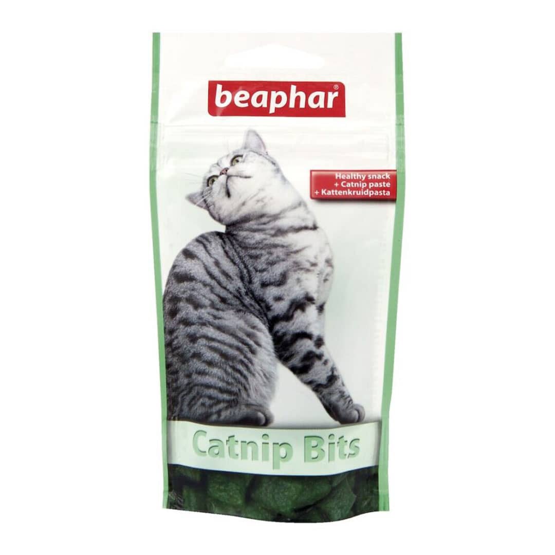 Beaphar Catnip Bits – Friandises à l’Herbe pour Chats (35g)