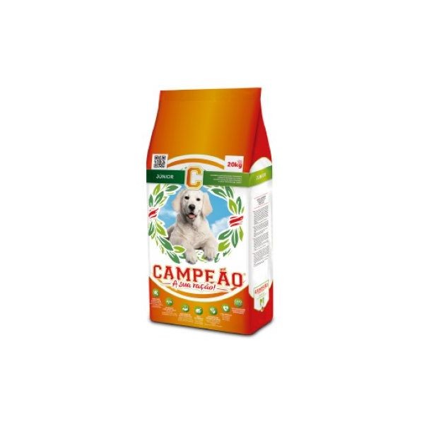 CAMPEÃO Croquettes Pour Chiens Junior 20KG