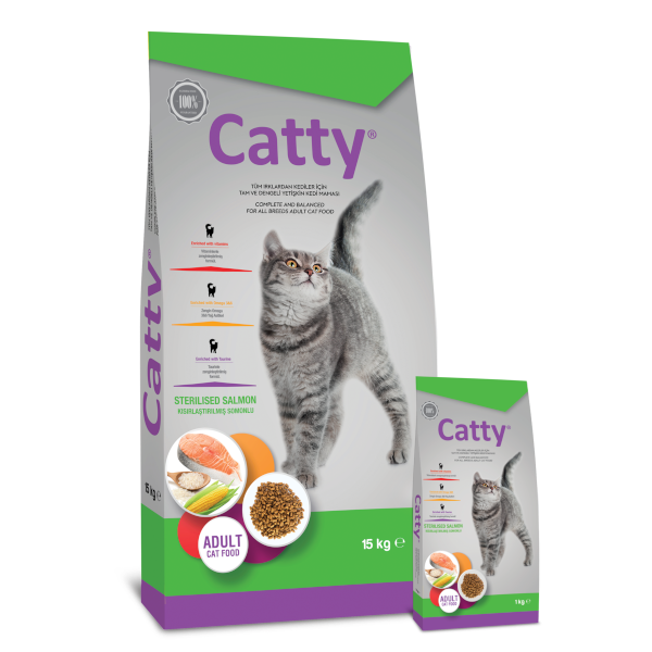 Catty Croquette pour chat Adult Stérilisé 15kg