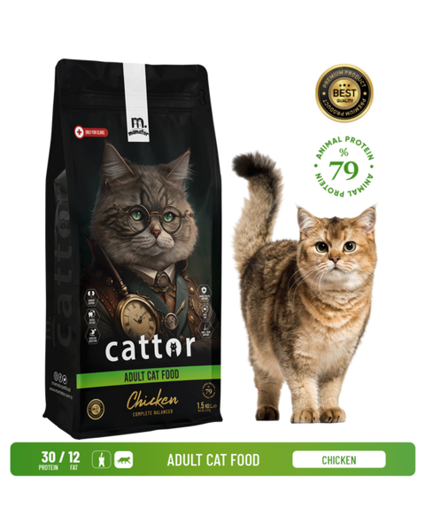 Cattor croquette pour chat adult 1,5kg