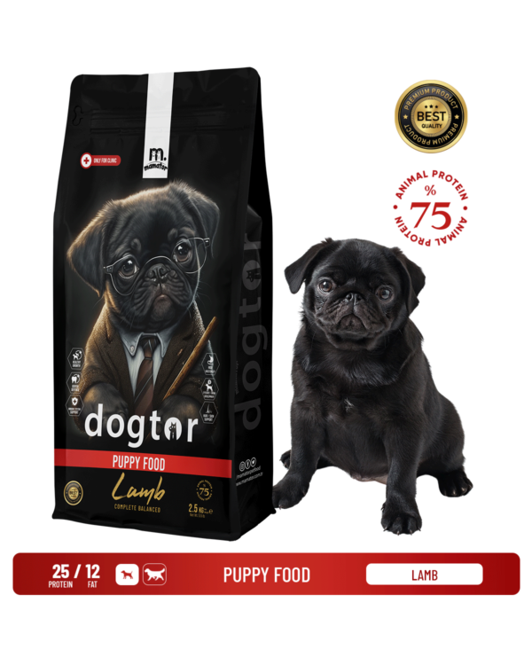 Dogtor Croquette pour chien puppy 2,5kg  Lamb