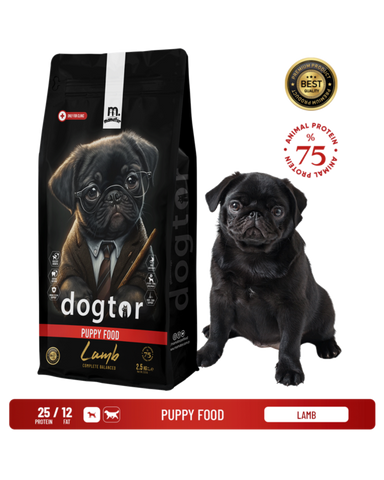 Dogtor Croquette pour chien puppy 2,5kg  Lamb