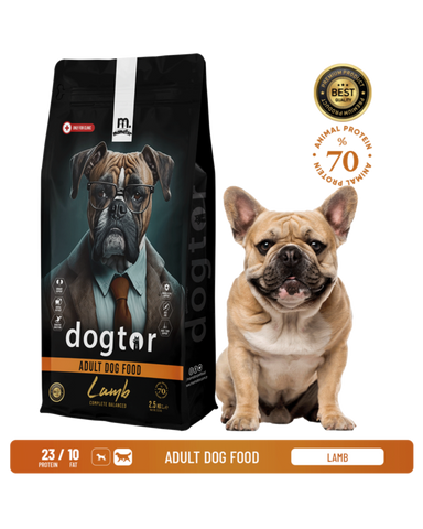 Dogtor Croquette pour chien adult 2,5kg lamb