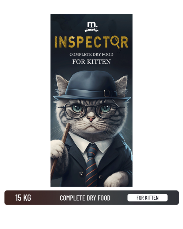 Inspector Croquette chat kitten 15kg