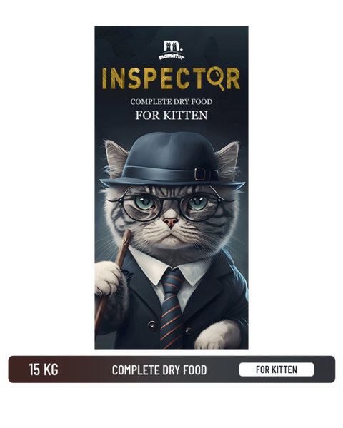 Inspector Croquette chat kitten 15kg