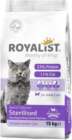 Royalist Croquette pour chat stérilise 15kg