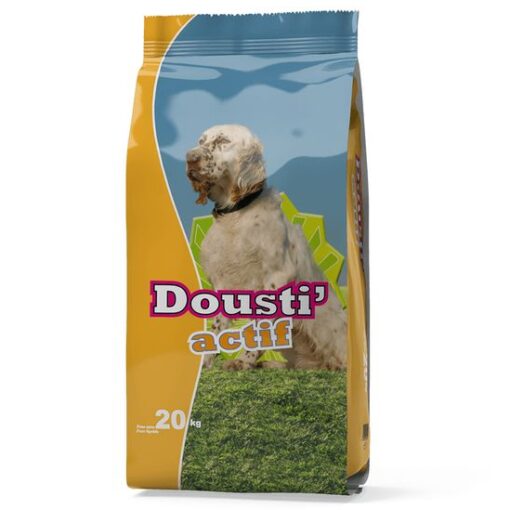 Dousti Actif Croquettes Chien Viande 20kg
