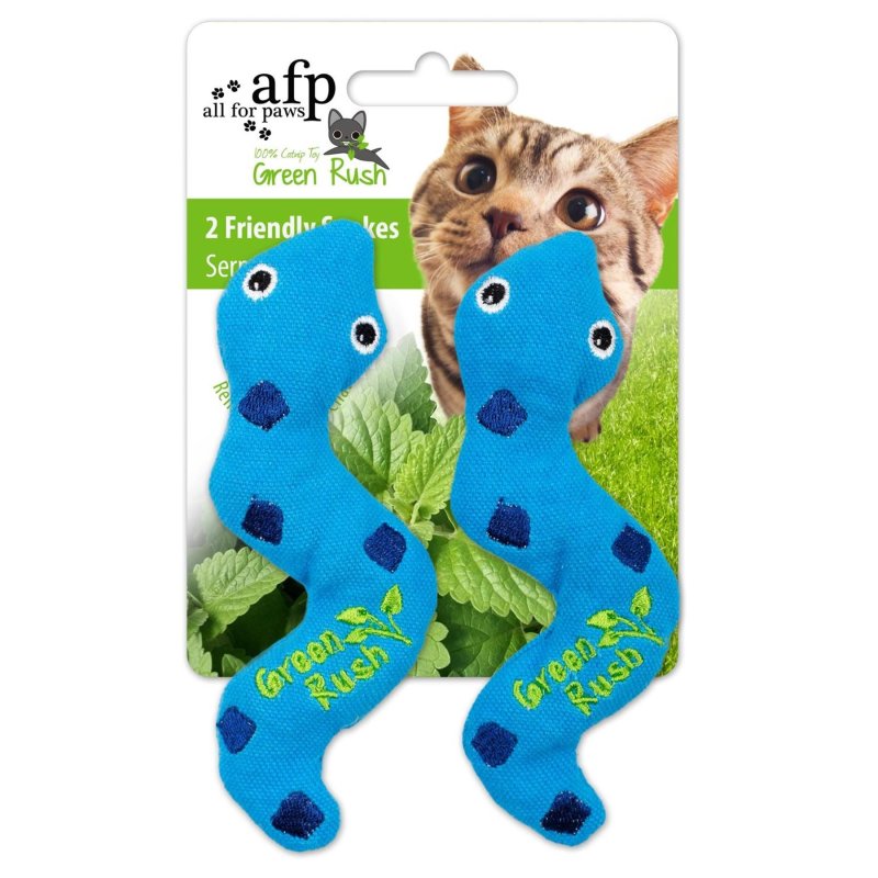 Peluche catnip 2 serpents