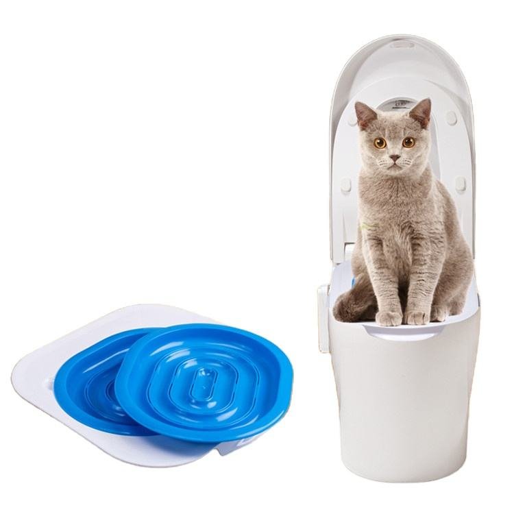 kit Apprentissage Toilette Chat Sans Litière 100% éfficace