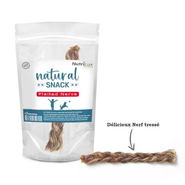 Nutrilux Naturel snack Plaited Nerve  pour chien