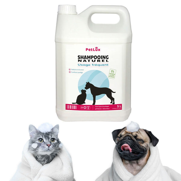 Naturel shampoing pour chien&chat 5L