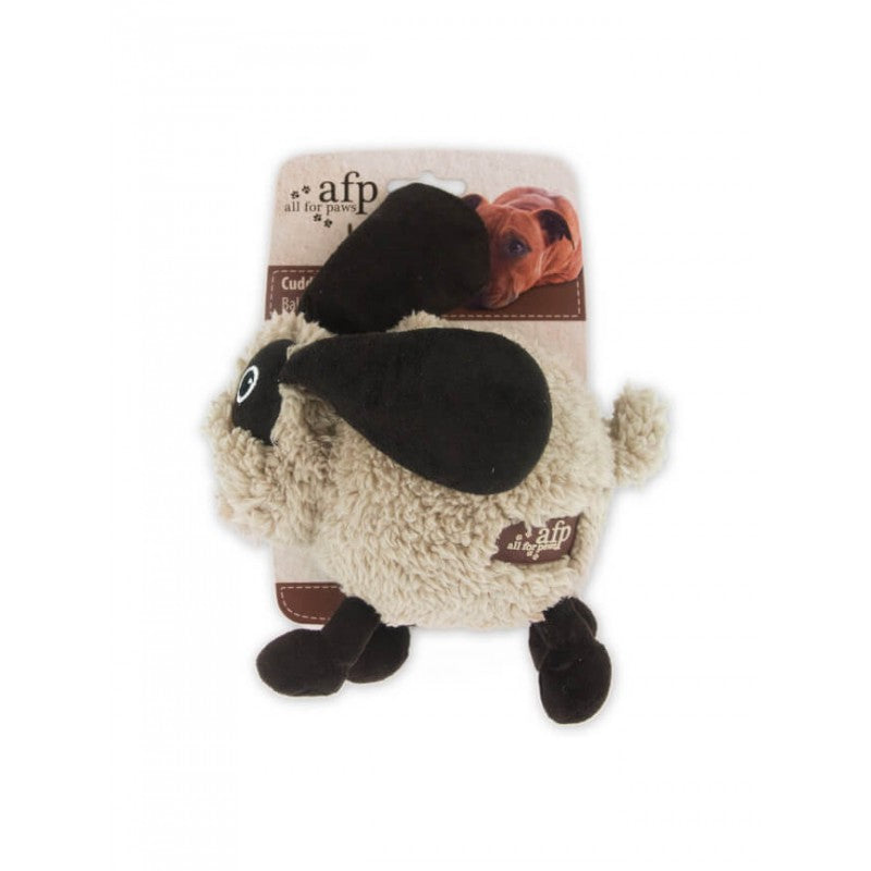 Peluche rebondissant – mouton,lapin beige