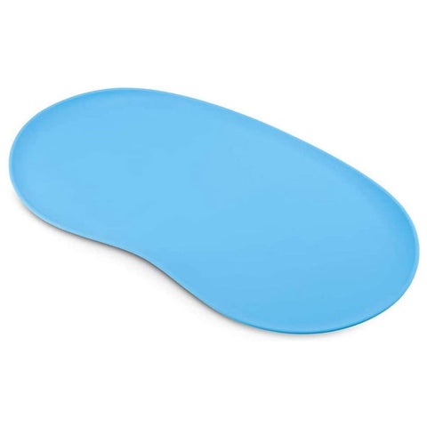 Beco Place Mat – Medium Blue (tapis alimentaire antidérapant en silicone)