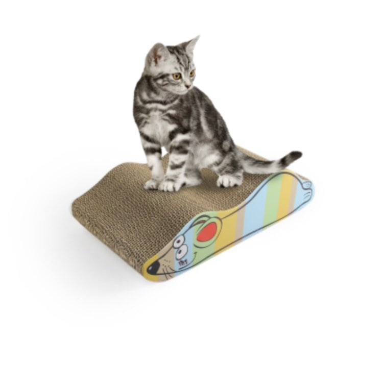 Grattoir avec catnip forme de souris